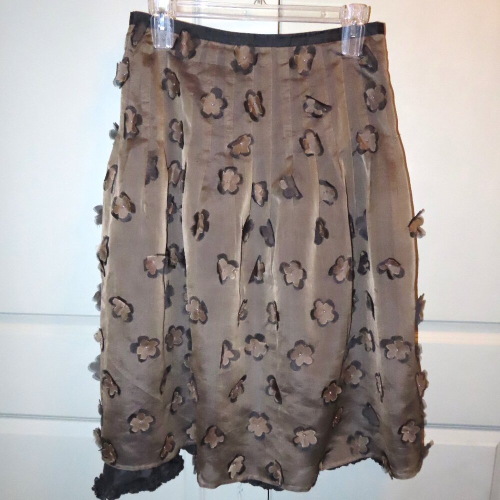CoVelo 100% Silk Full Skirt